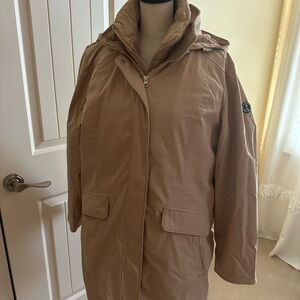 Lands' End Women's Tan Utility Jacket